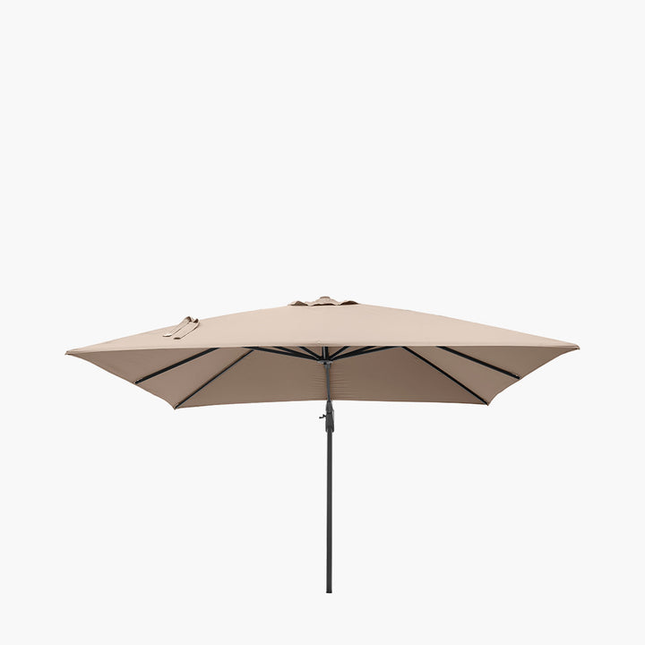 Challenger T2 3m Square Taupe Free Arm Parasol