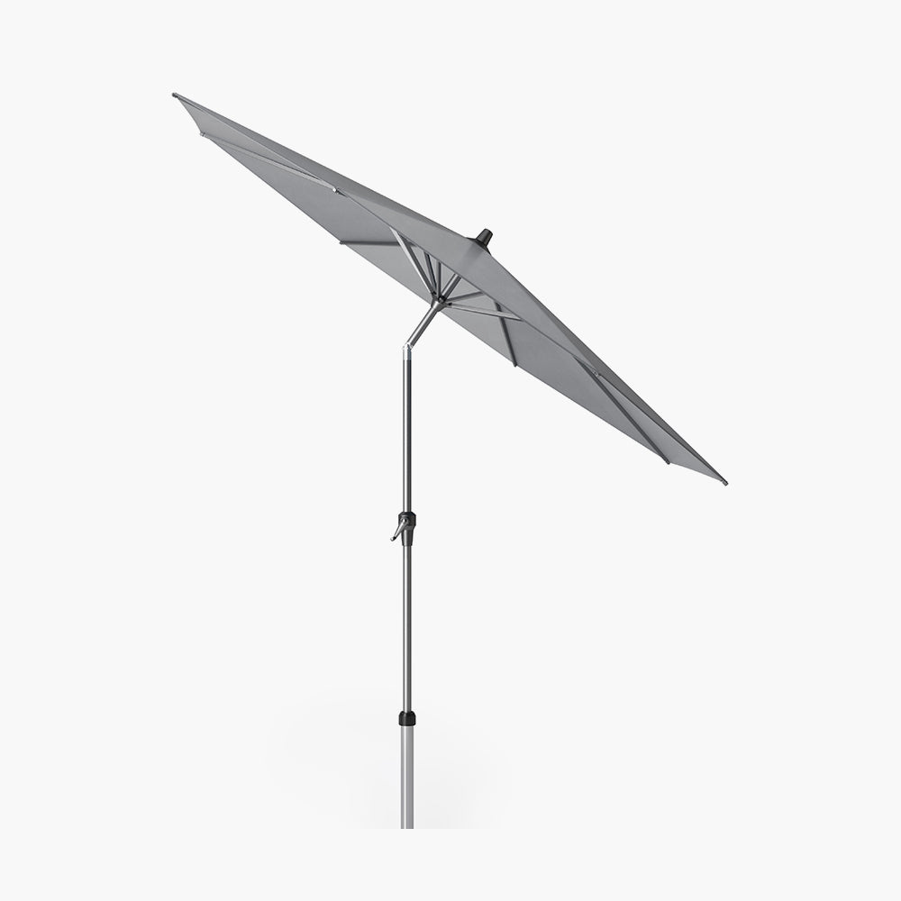 Riva Premium 3m Round Manhattan Grey Parasol