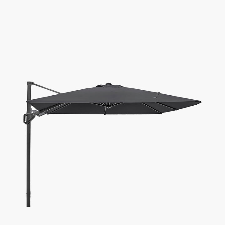 Voyager T2 2.7m Square Anthracite Free Arm Parasol