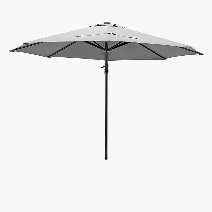 Voyager T1 3m Round Luna Grey Free Arm Parasol