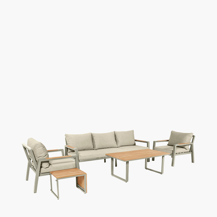 Stockholm Limestone Outdoor Seating Set