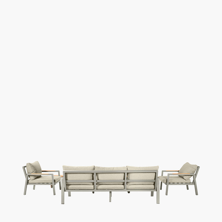 Stockholm Limestone Outdoor Seating Set