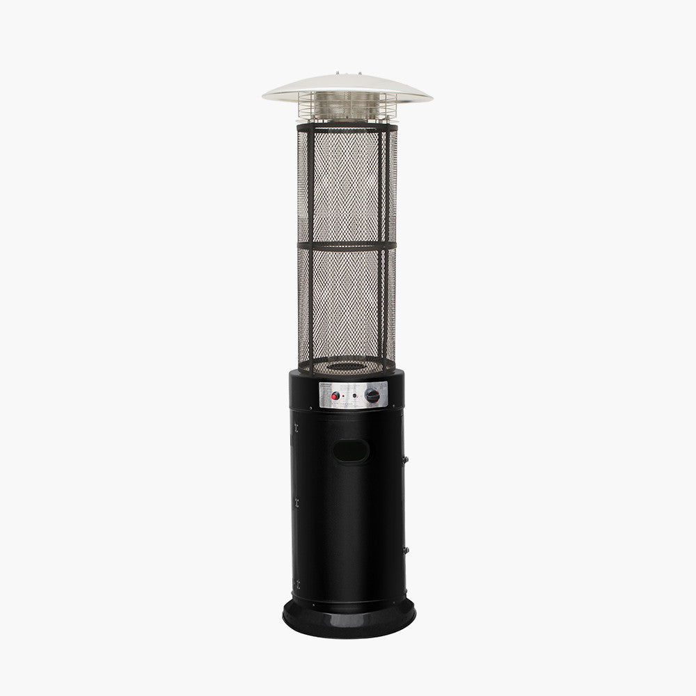 Black Cylinder Patio Heater