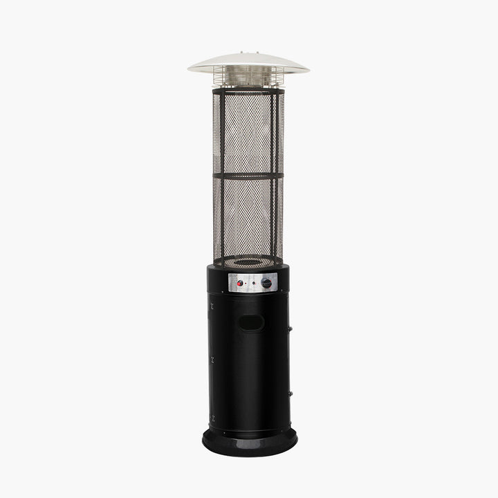 Black Cylinder Patio Heater