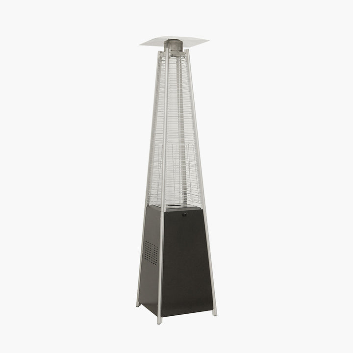 Black Quadrilateral Patio Heater