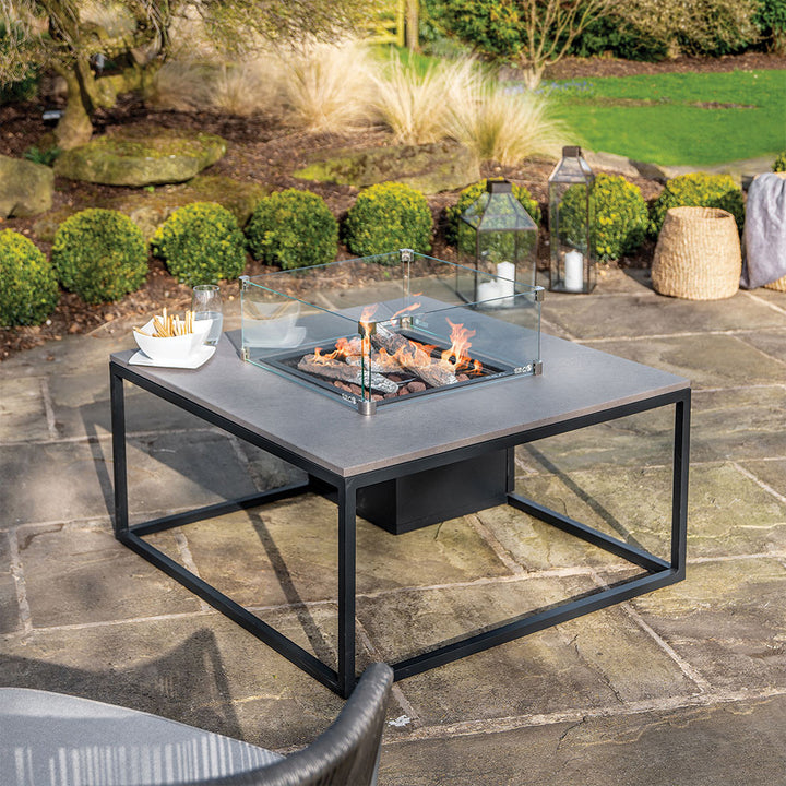 Cosiloft 100 Black and Grey Fire Pit Table