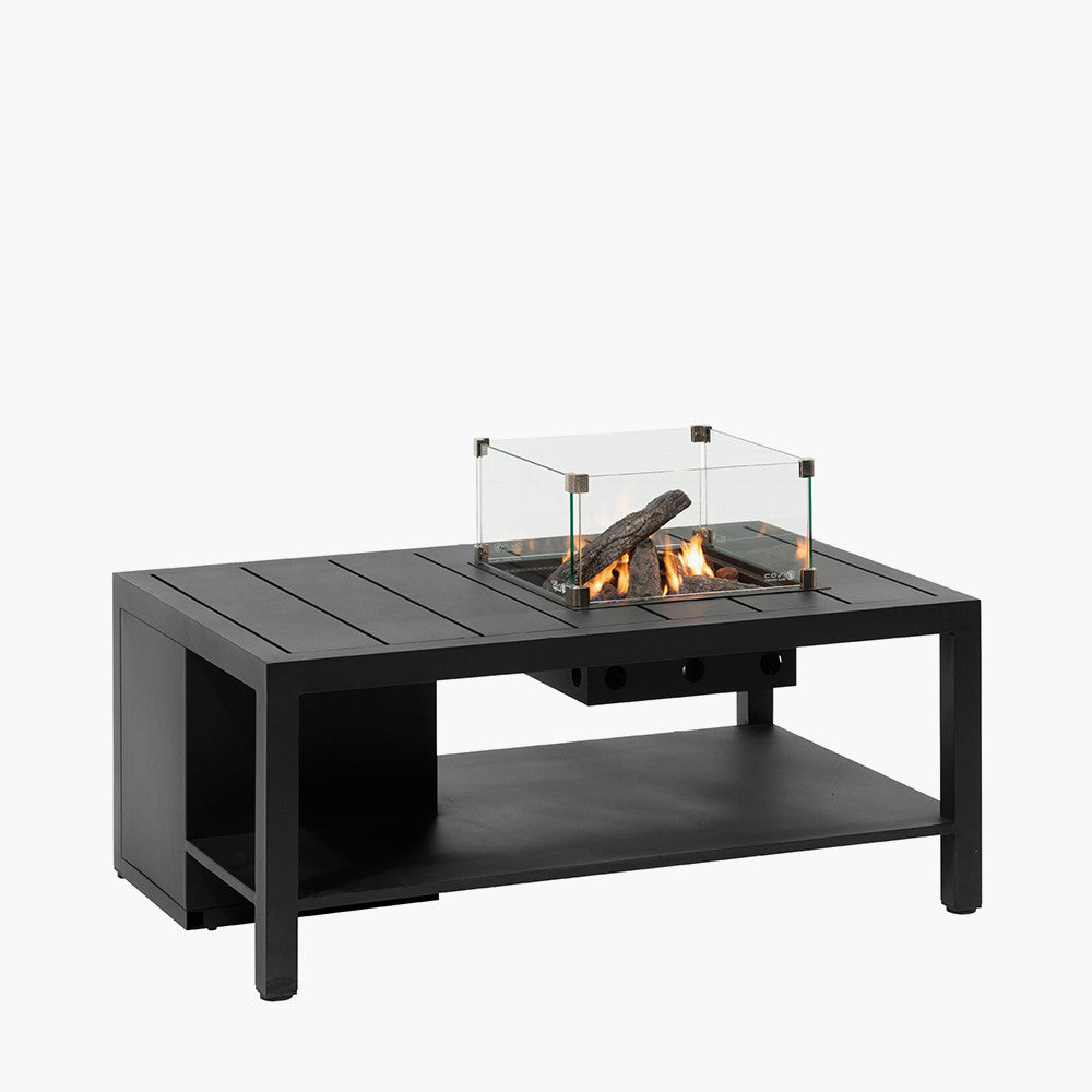 Cosiflow 120 Rectangular Anthracite Fire Pit Table