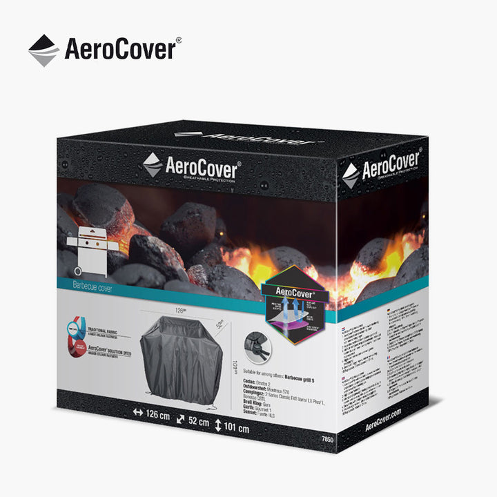 Gas Barbecue Aerocover 126 x 52 x 101cm high