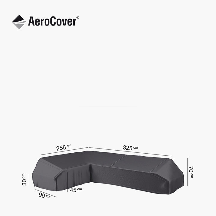 Platform Aerocover Right Hand 325x255x90xH30/45/70cm high