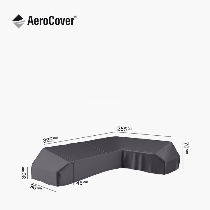 Platform Aerocover Left Hand 325x255x90xH30/45/70cm high