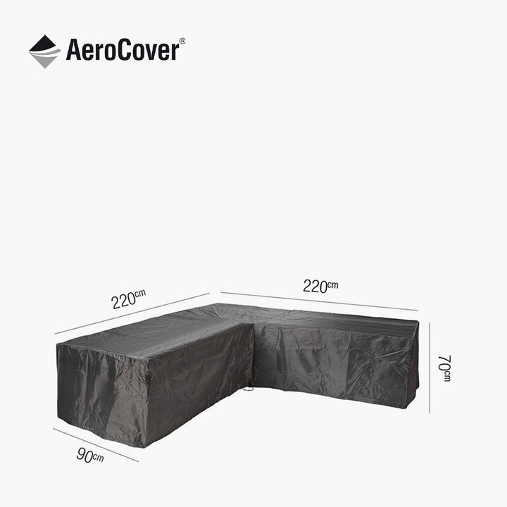 Lounge Set Aerocover L-Shape 220 x 220 x 90 x 70