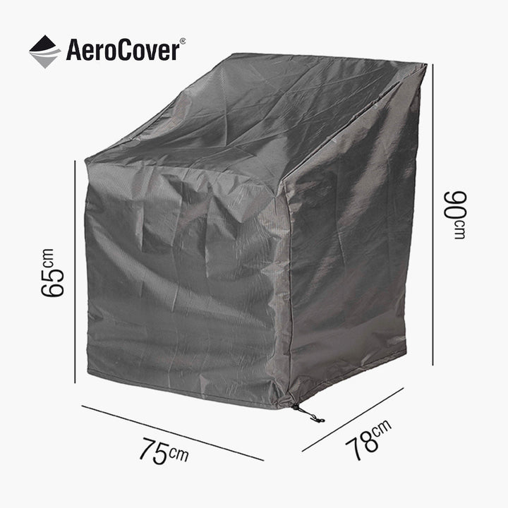 High Back Lounge Chair Aerocover 75x78x90cm