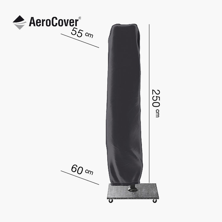 Free Arm Parasol Aerocover 250 x 55/60