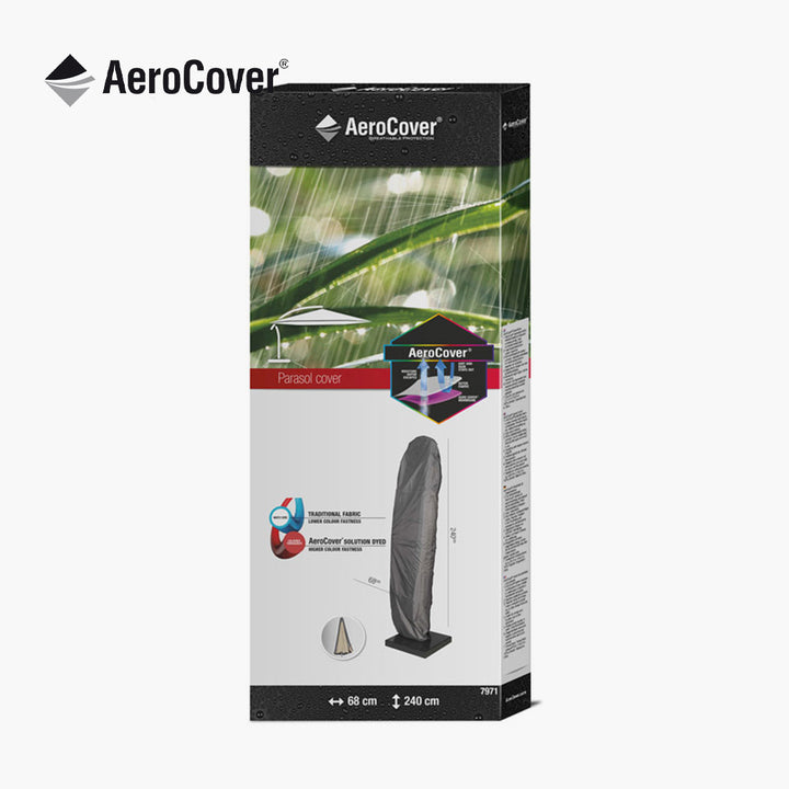 Free Arm Parasol Aerocover 240 x 68cm