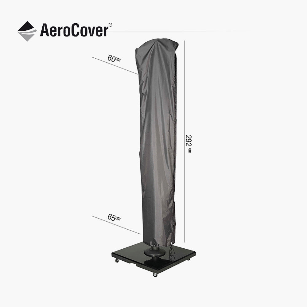 Free Arm Parasol Aerocover 292 x 60/65cm