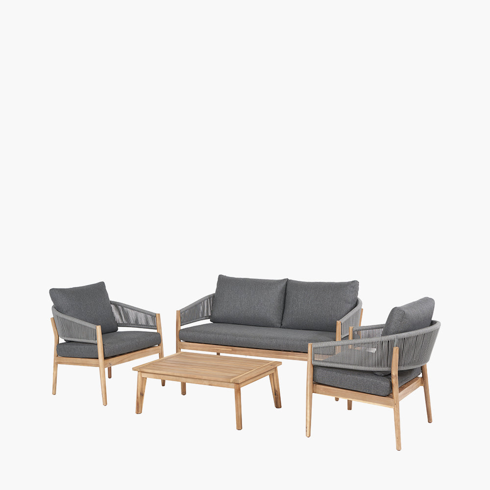 Denver Grey Outdoor Seating Set