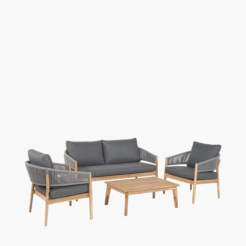 Denver Grey Outdoor Seating Set