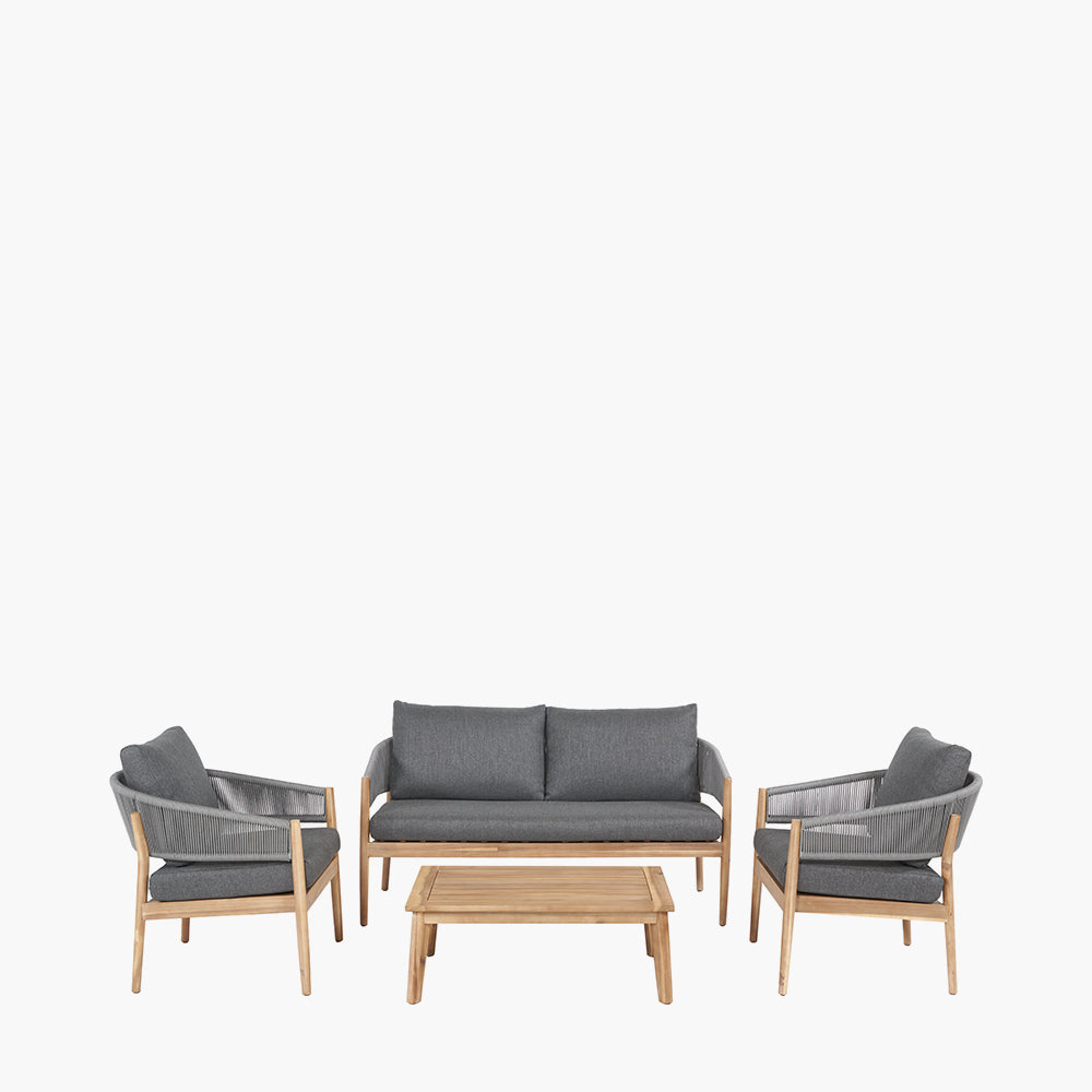 Denver Grey Outdoor Seating Set