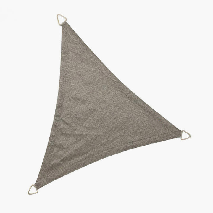 5m Triangle Waterproof Shade Sail Grey