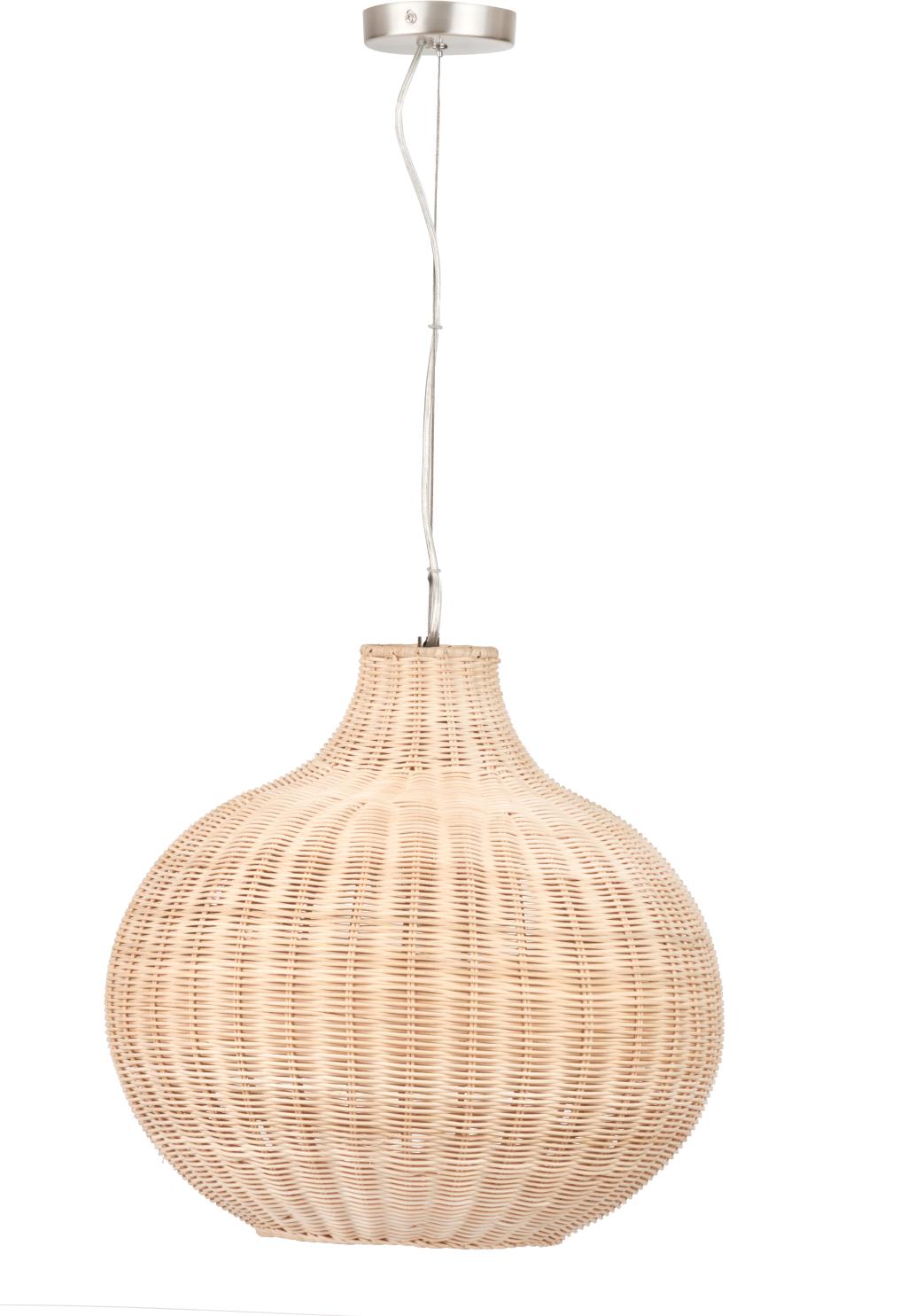 Allona Natural Rattan Pendant