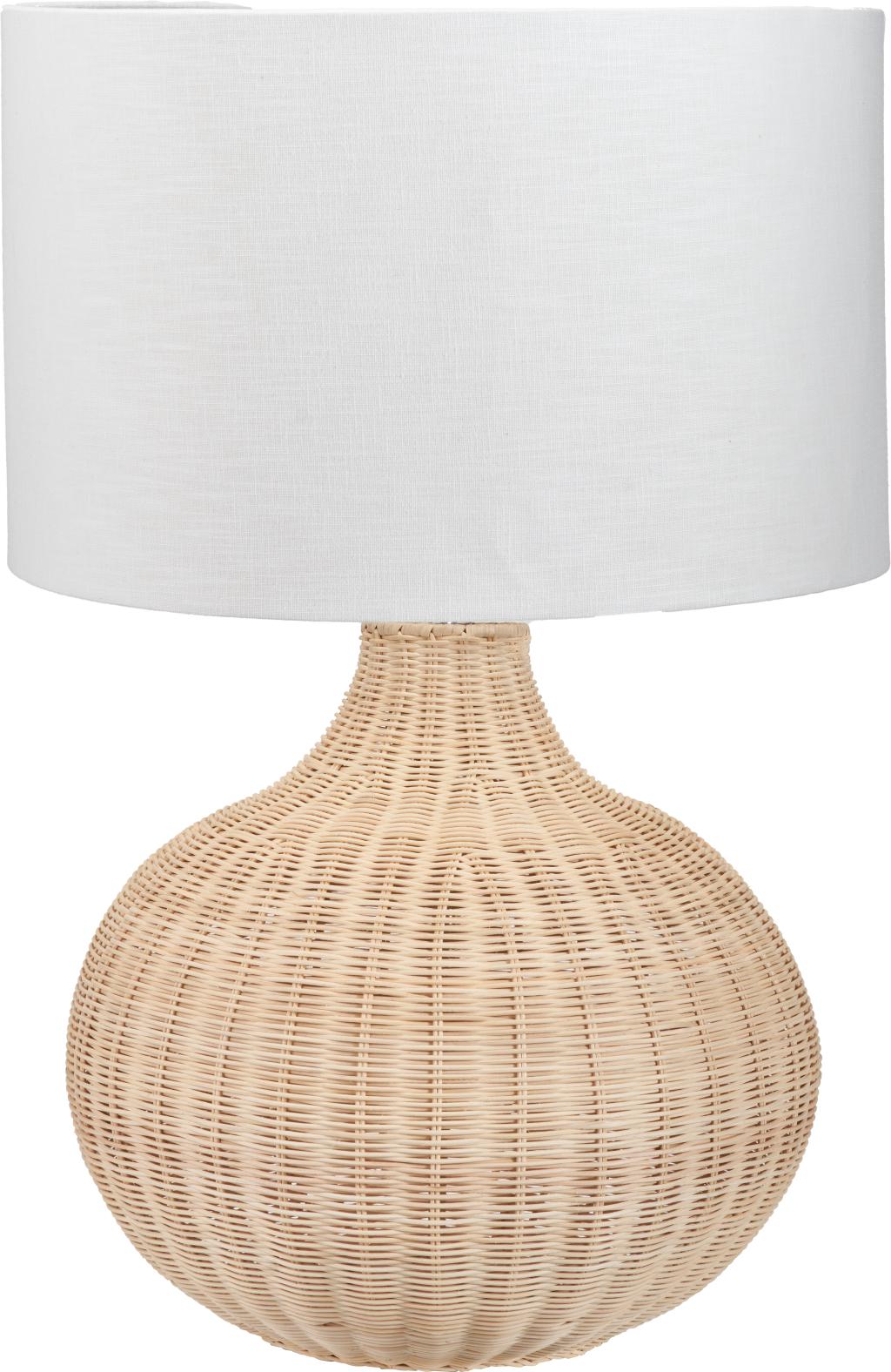 Allona Natural Rattan Table Lamp