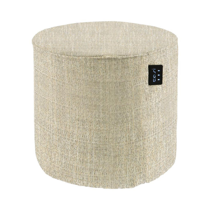 Cosipouf Heated Comfort Natural Tall Round 45x45cm high