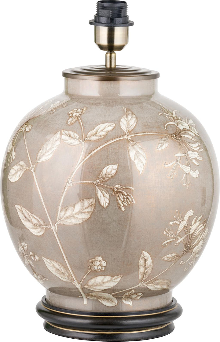 Honeysuckle Large Glass Table Lamp Base