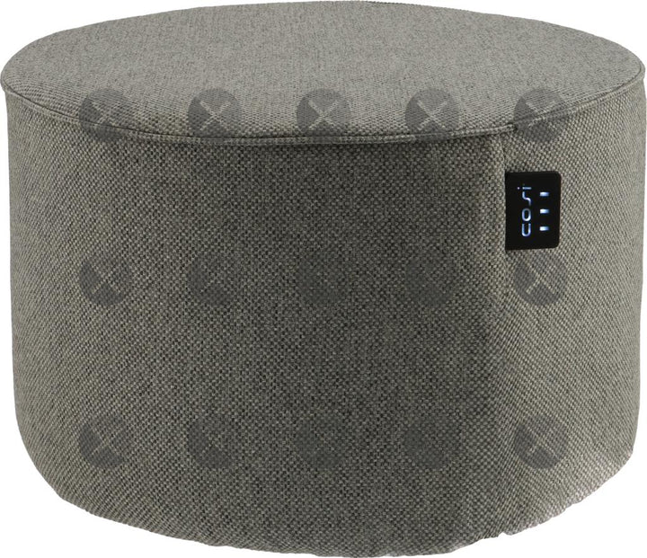 Cosipouf Heated Comfort Grey Low Round 60x38cm high