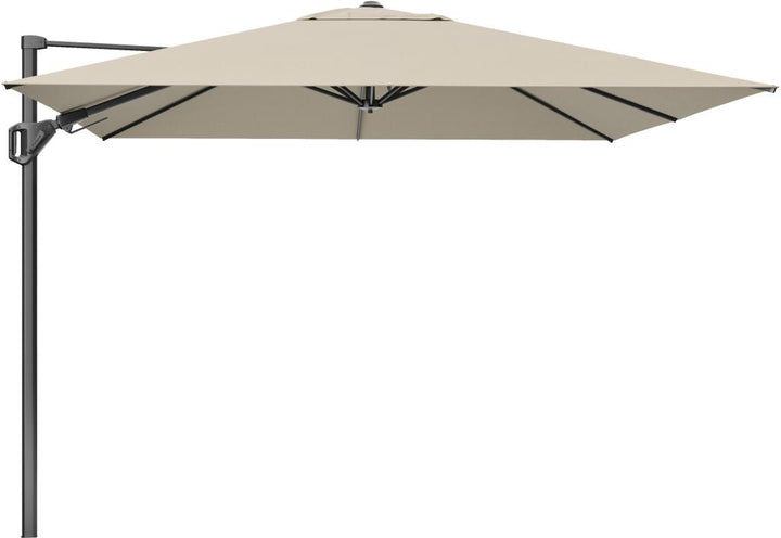 Challenger T2 3m Square Champagne Free Arm Parasol