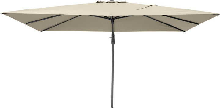 Challenger T2 3.5 x 2.6m Rectangular Champagne Free Arm Parasol