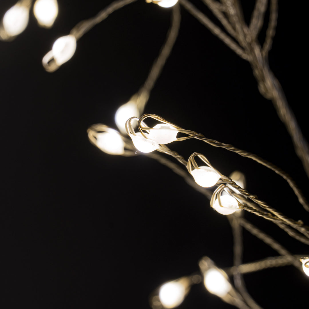 Eight Sequence Warm White Cluster LED String Light