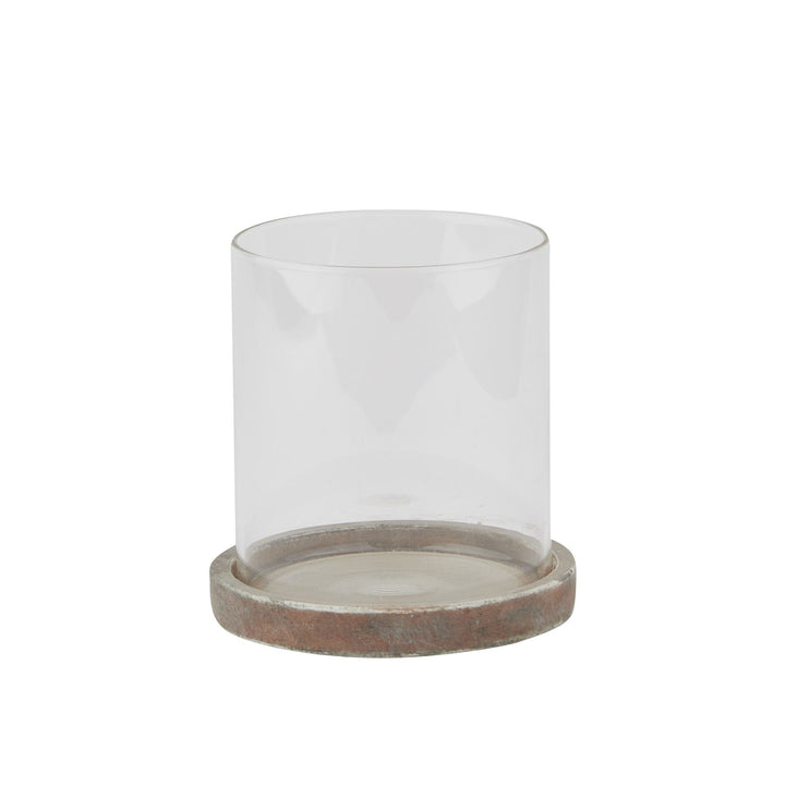 Siena Brown Hurricane Lantern