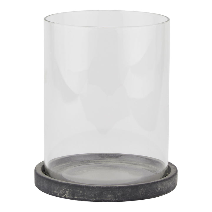 Amalfi Grey Large Hurricane Lantern