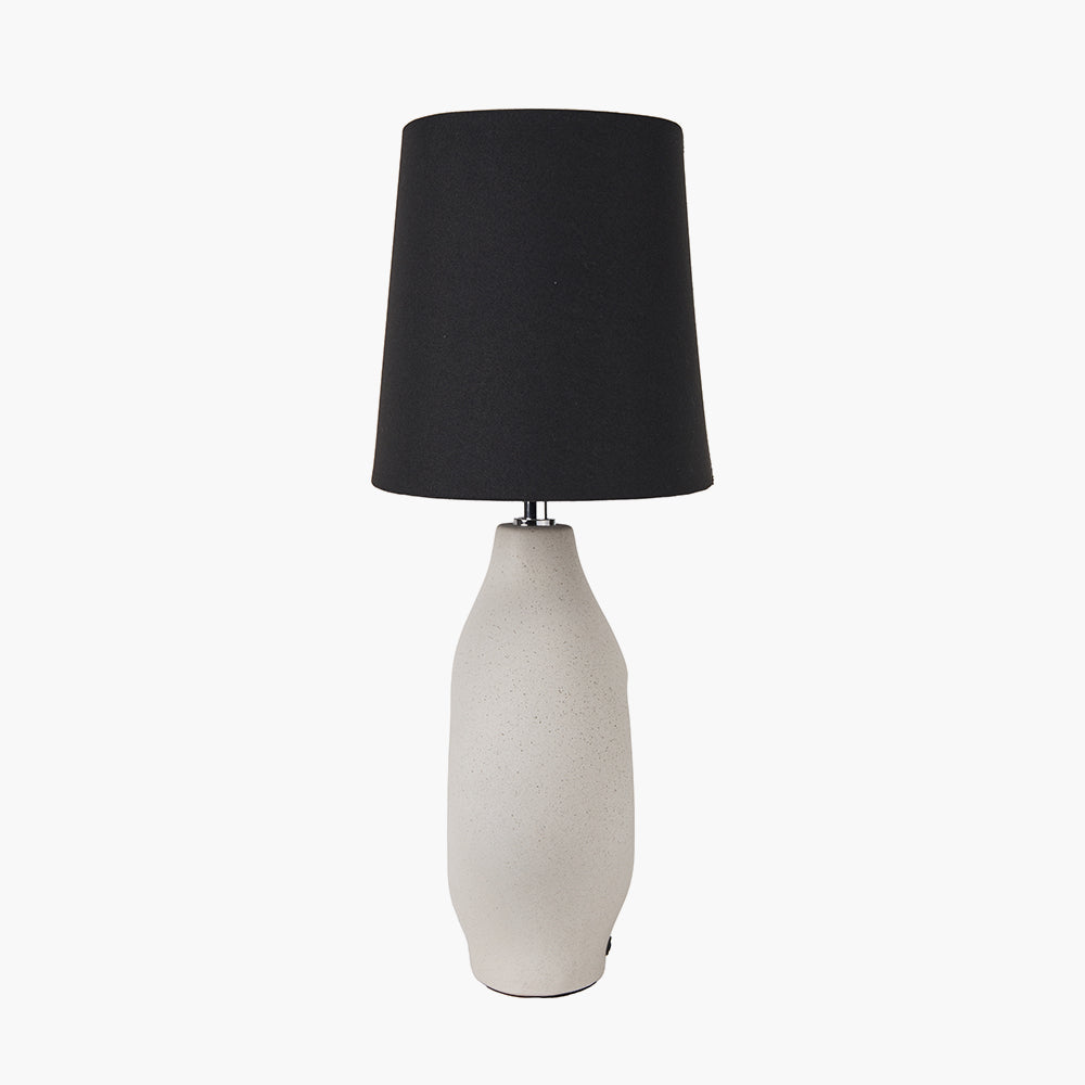 Ulla Monochrome Organic Ceramic Table Lamp