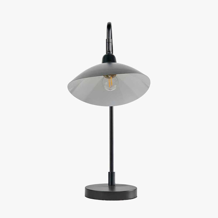 Toulon Black Metal Task Table Lamp