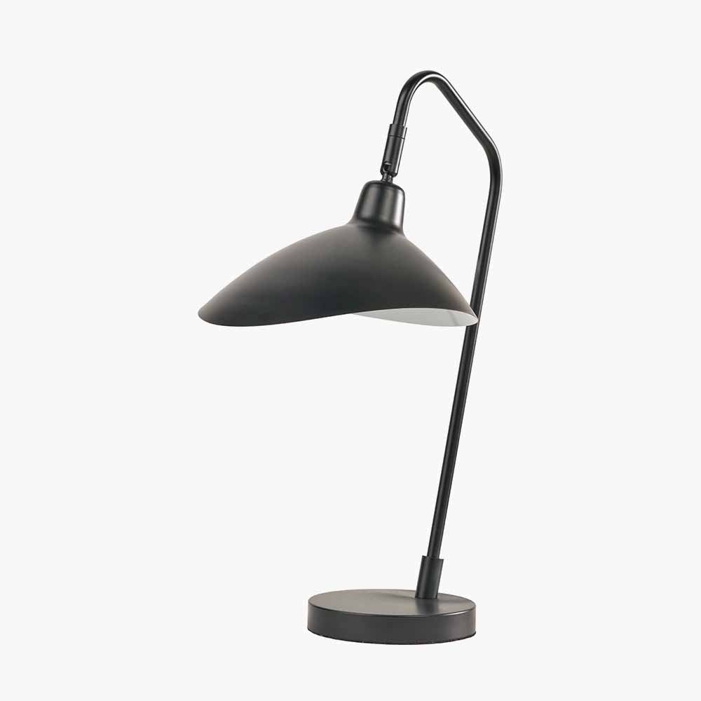 Toulon Black Metal Task Table Lamp