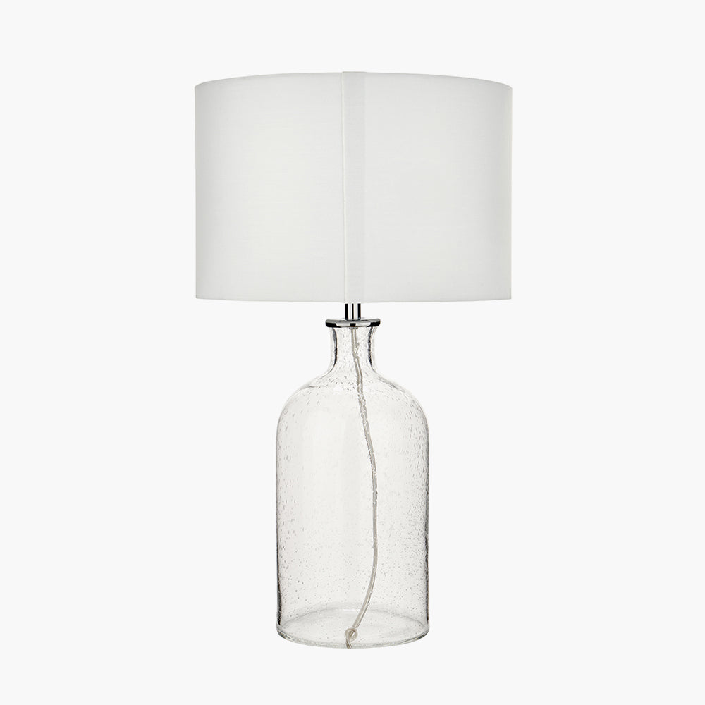 Bellamy Clear Bubble Glass Table Lamp