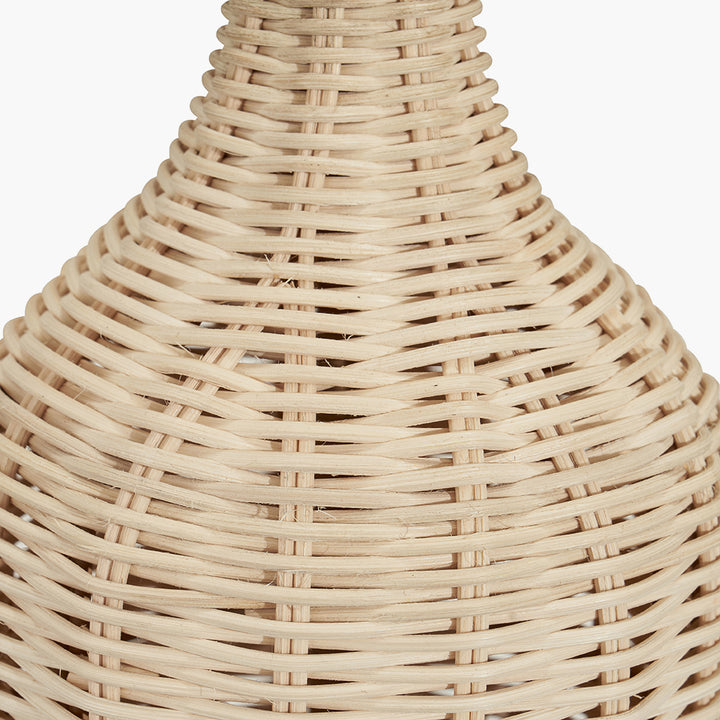 Anika Natural Rattan Bottle Table Lamp