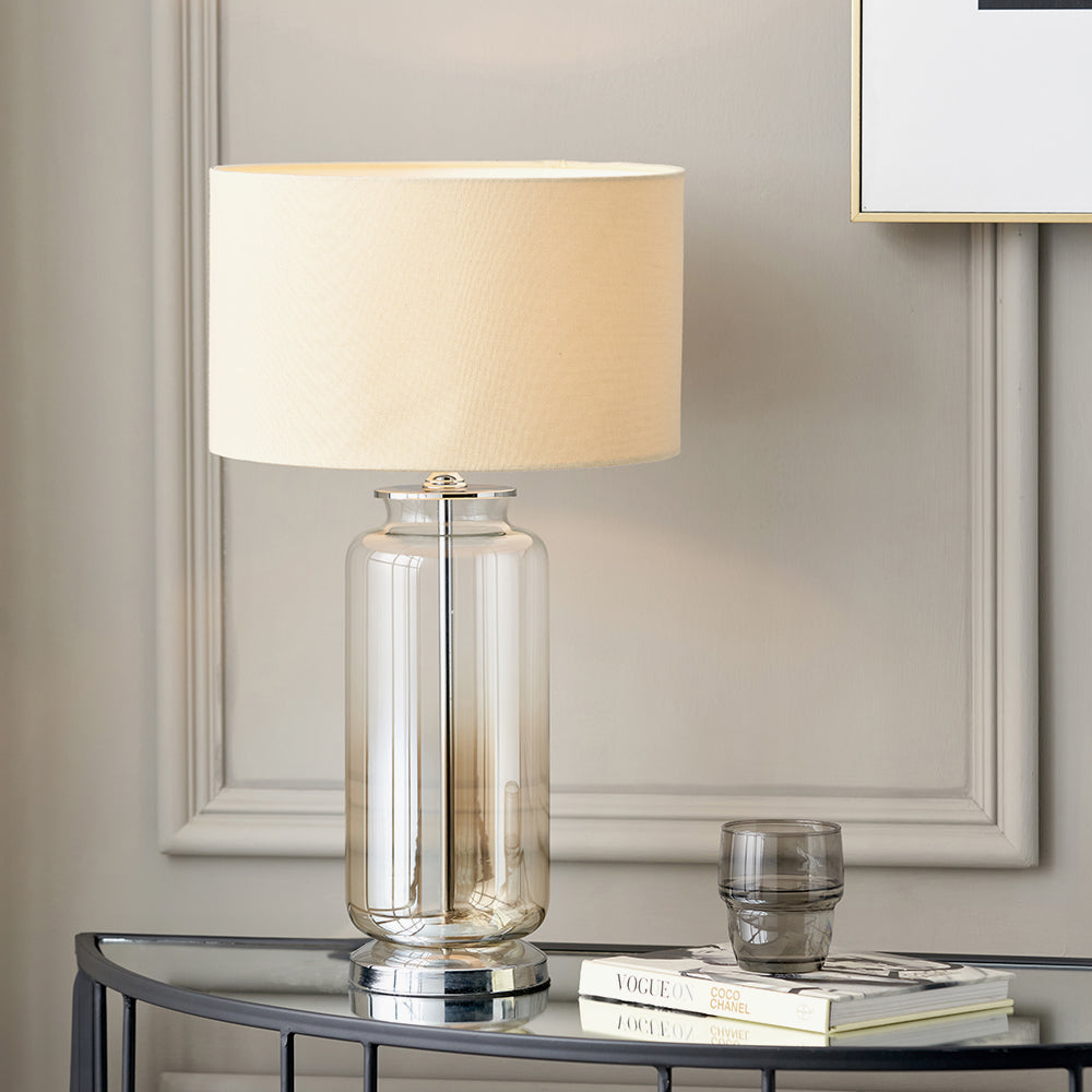 Vivienne Lustre Ombre Glass Table Lamp