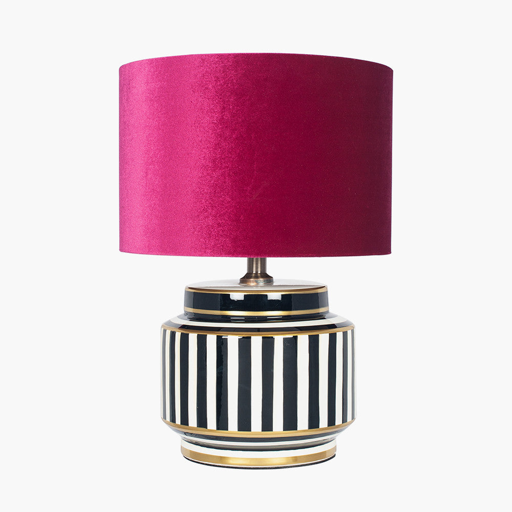 Mono Humbug Black and White Small Table Lamp Base