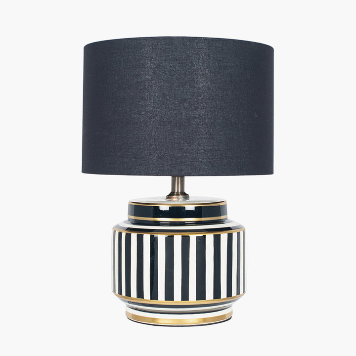 Mono Humbug Black and White Small Table Lamp Base