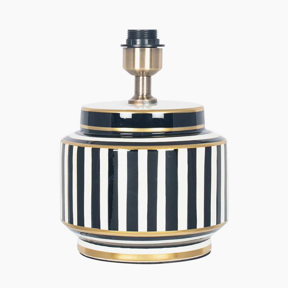 Mono Humbug Black and White Small Table Lamp Base