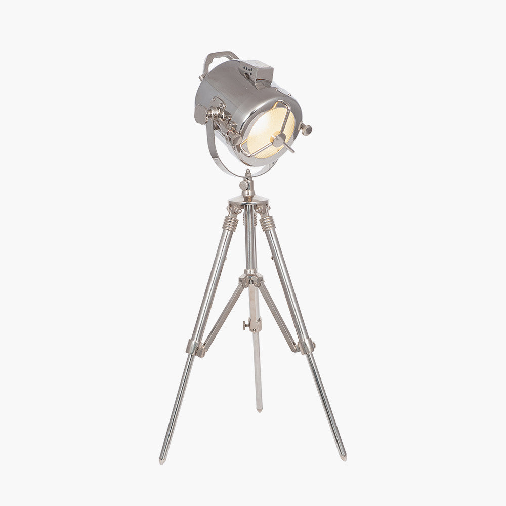 Marine Nickel Searchlight Table Lamp