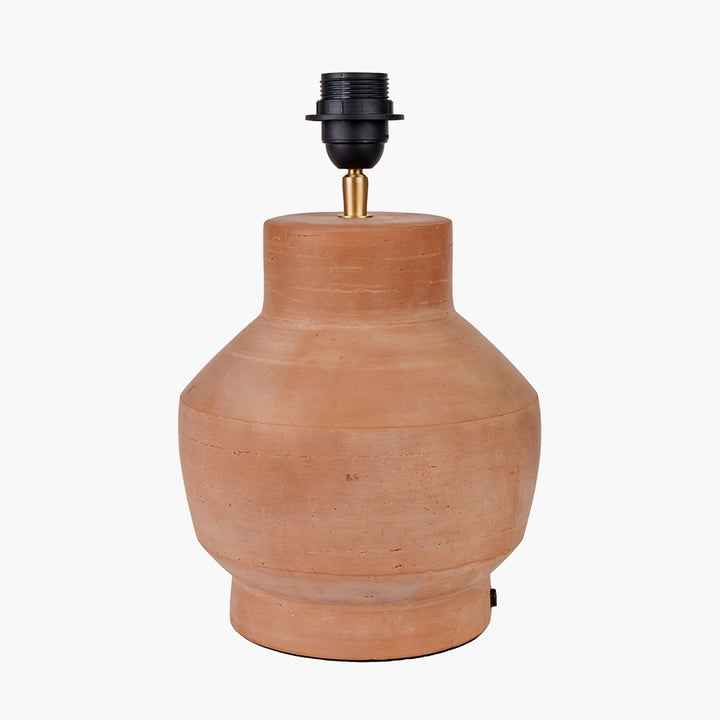 Inna Natural Urn Terracotta Table Lamp Base