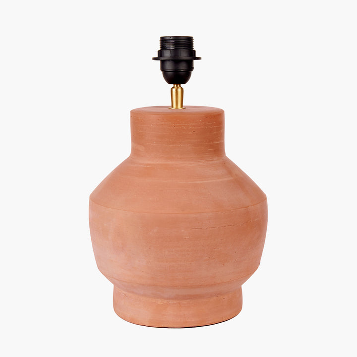 Inna Natural Urn Terracotta Table Lamp Base