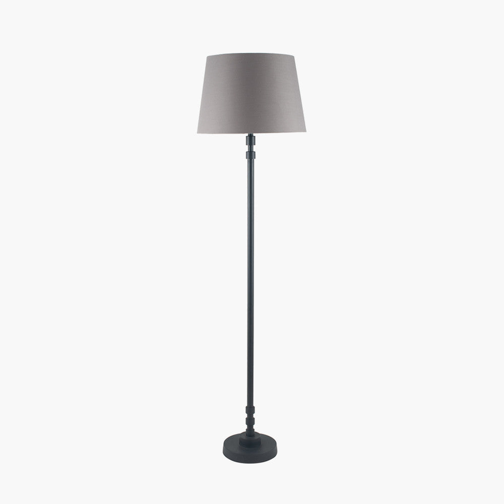 Rhode Matt Black Stick Metal Floor Lamp Base