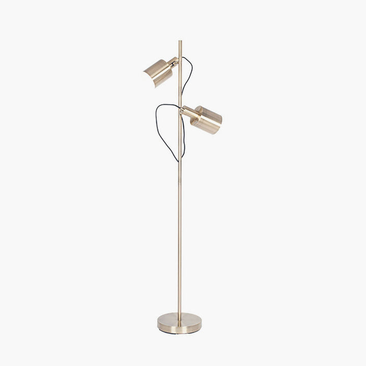 Aaron Antique Brass Metal Task Floor Lamp