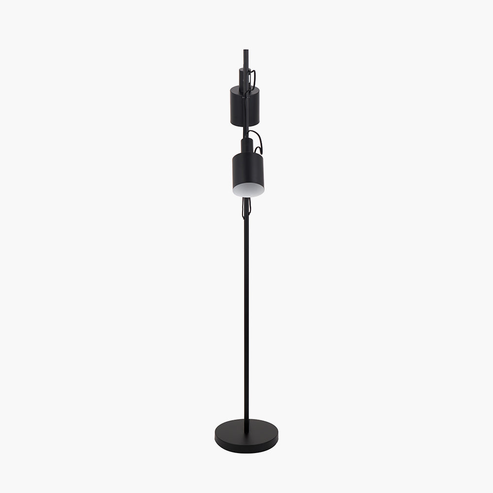 Aaron Black Metal Task Floor Lamp