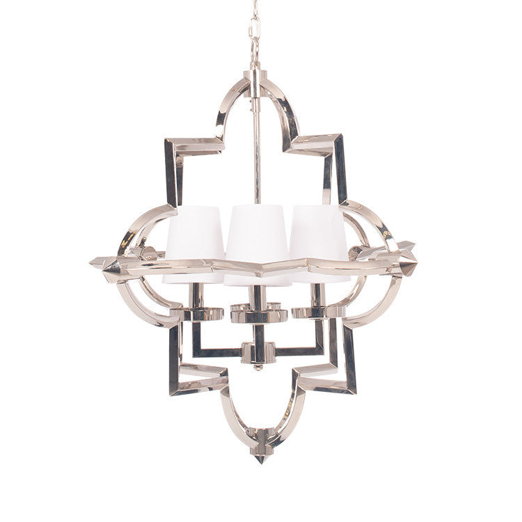 Zanetta Nickel Metal Four Shade Pendant