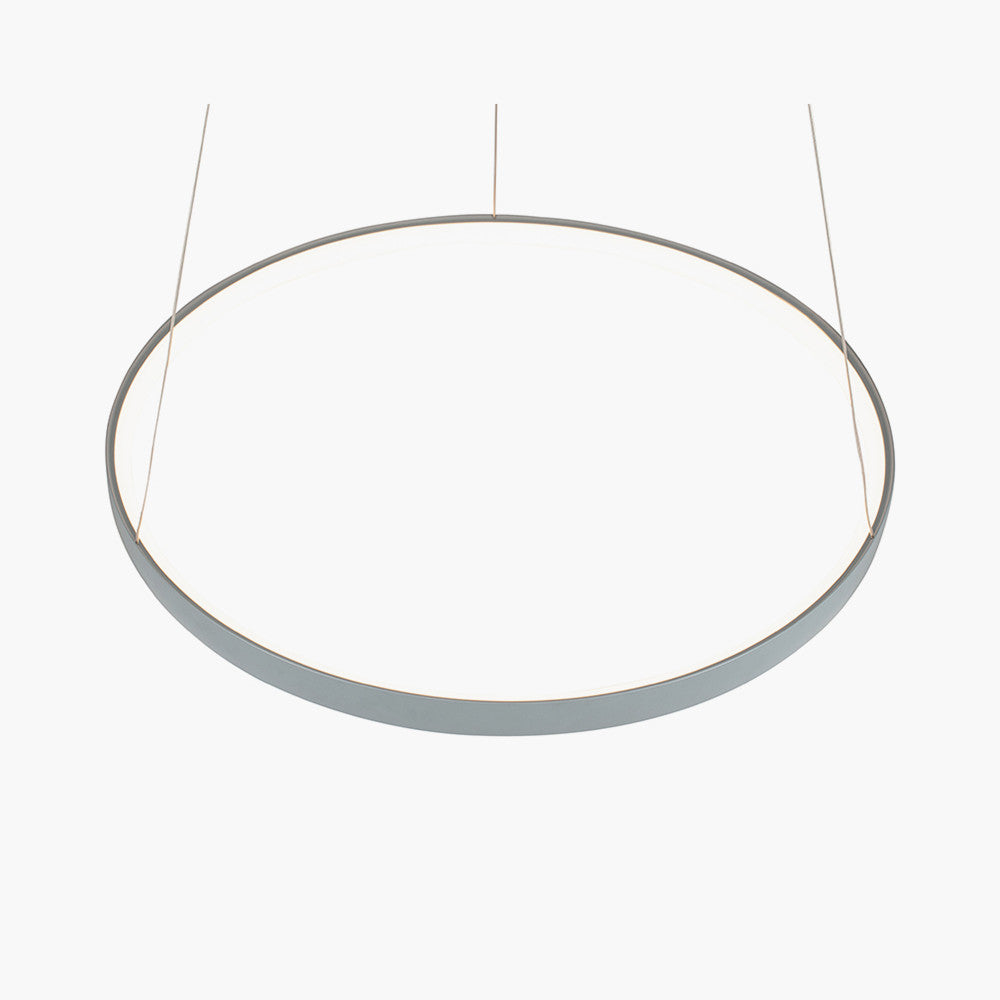 Orion Grey LED Round Pendant